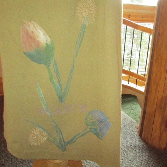 Blue Fish 1999 Straight Dress in Cricket with Long Steel Pony Painted Modal Vest - Picture 7 of 12